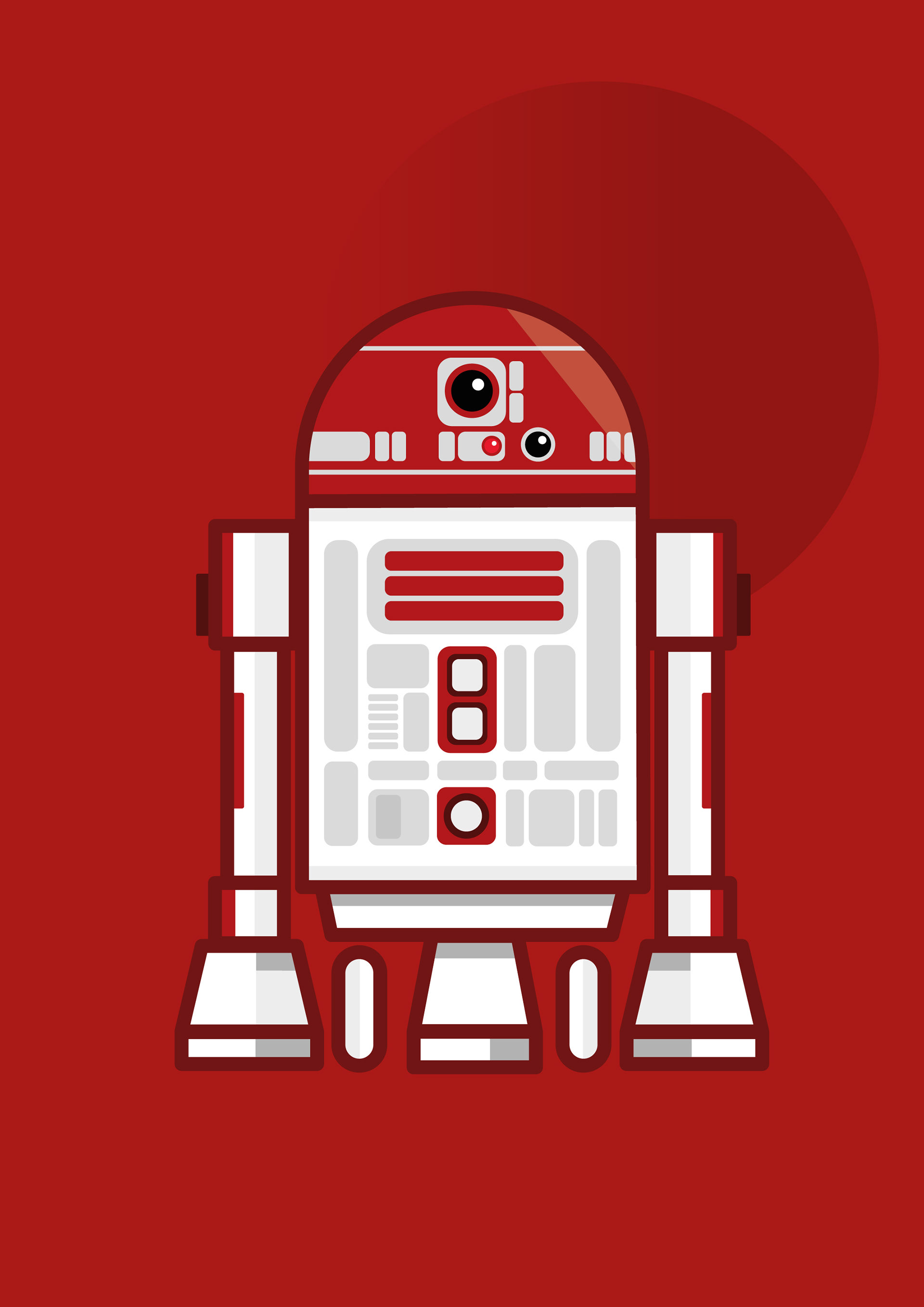 Droid stamp illustration 7