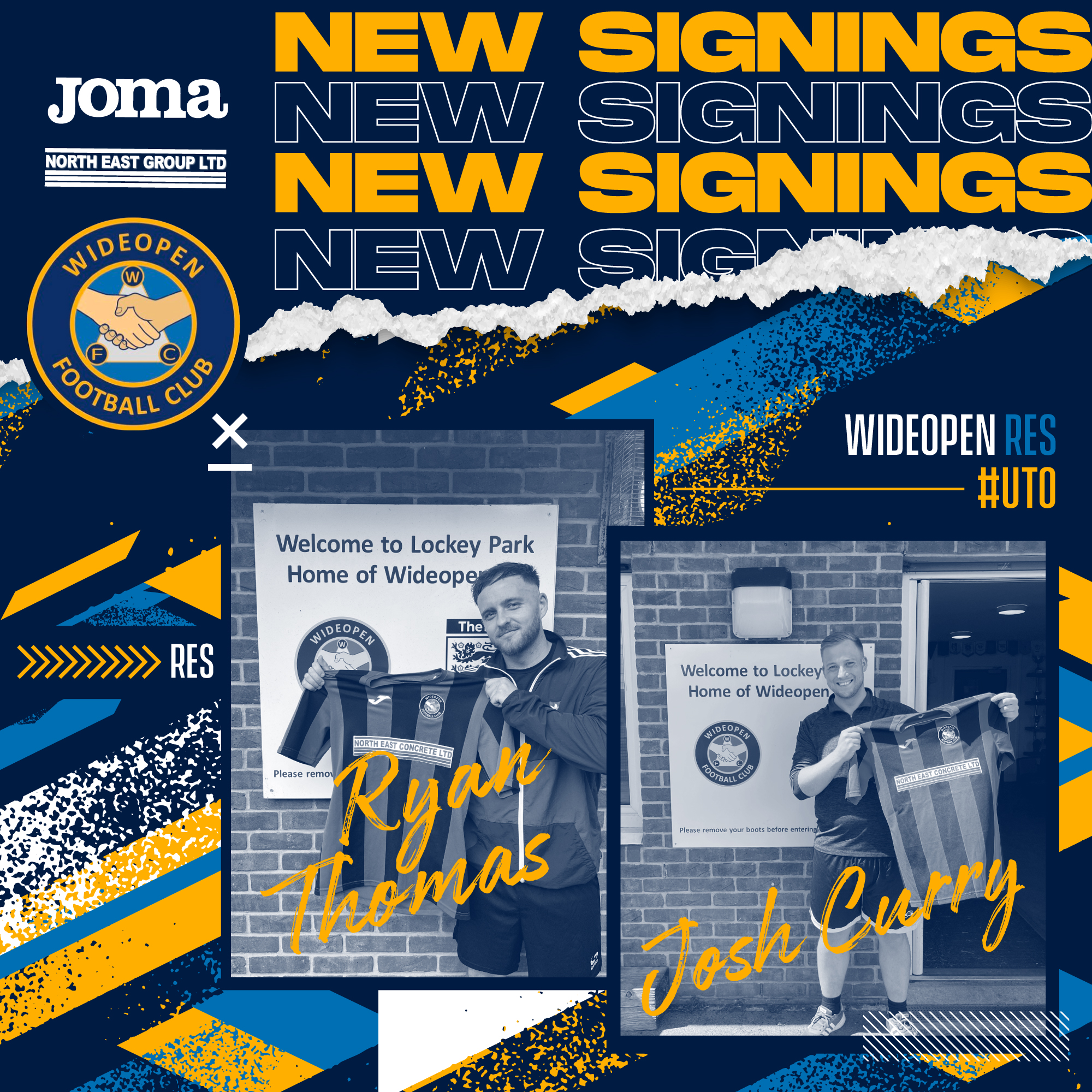 Wideopen FC reserves graphic