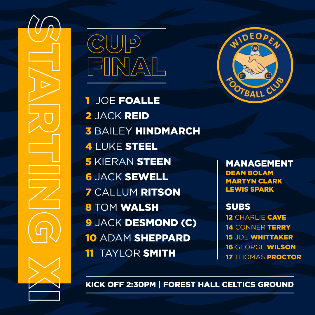 Wideopen FC social line up